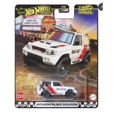 Hot Wheels Boulevard 2025 Modeliukas Mitsubishi Pajero White (yra Sandėlyje) Hot Wheels Boulevard 2025 Modeliukas Mitsubishi Pajero White (yra Sandėlyje)