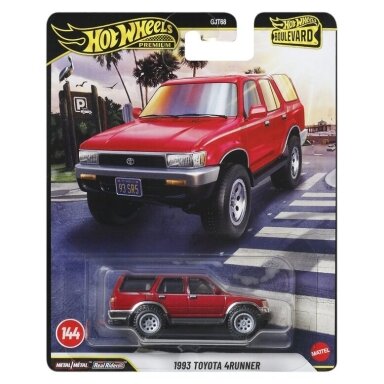 Hot Wheels Boulevard Premium Modeliukas 1993 Toyota 4runner, red (yra Sandėlyje) Hot Wheels Boulevard Premium Modeliukas 1993 Toyota 4runner, red (yra Sandėlyje)