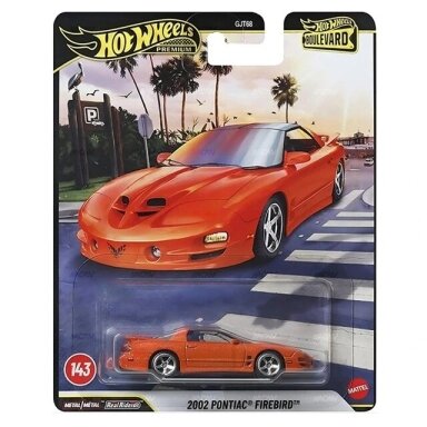 Hot Wheels Boulevard Premium Modeliukas 2002 Pontiac Firebird, red (yra Sandėlyje) Hot Wheels Boulevard Premium Modeliukas 2002 Pontiac Firebird, red (yra Sandėlyje)