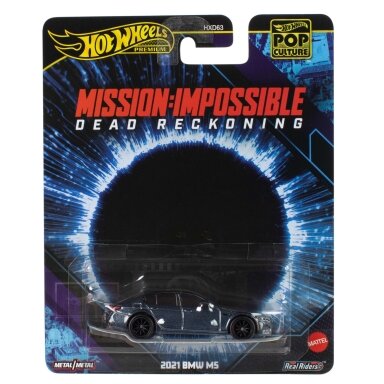 Hot Wheels Pop Culture Premium Modeliukas 2021 BMW M5 F90 Mission Impossible (yra Sandėlyje) Hot Wheels Pop Culture Premium Modeliukas 2021 BMW M5 F90 Mission Impossible (yra Sandėlyje)