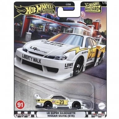 Hot Wheels Premium 2024 Boulevard 91. LB Super Silhouette Nissan Silvia (S15) Hot Wheels Premium 2024 Boulevard 91. LB Super Silhouette Nissan Silvia (S15)