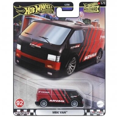 Hot Wheels Premium 2024 Boulevard 92. MBK van Advan Hot Wheels Premium 2024 Boulevard 92. MBK van Advan