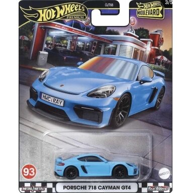 Hot Wheels Premium 2024 Boulevard 93. Porsche 718 Cayman GT4 Hot Wheels Premium 2024 Boulevard 93. Porsche 718 Cayman GT4