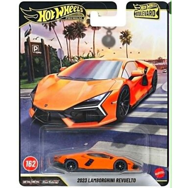 PRE-ORDER Hot Wheels Premium 2026 Boulevard No 161-165 Lamborghini Revuelto Orange