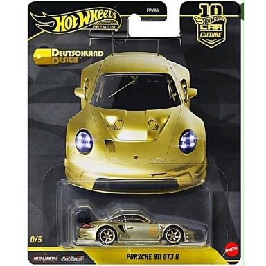 PRE-ORDER Hot Wheels Premium 2026 Deutschland Design Modeliukas Porsche 911 GT3 R Gold Chase PRE-ORDER Hot Wheels Premium 2026 Deutschland Design Modeliukas Porsche 911 GT3 R Gold Chase