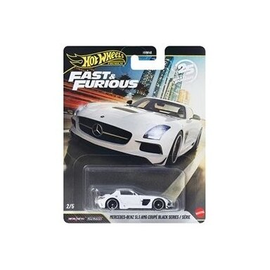 Hot Wheels Premium 25 Years of Fast & Furious 2026 Mercedes Benz AMG SLS Black Series, white