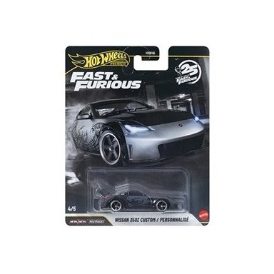 Hot Wheels Premium 25 Years of Fast & Furious 2026 Nissan 350Z Custom, black