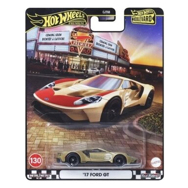 Hot Wheels Premium Boulevard 2025 Modeliukas 17 Ford GT