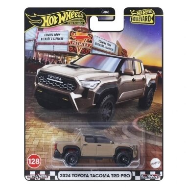 Hot Wheels Premium Boulevard 2025 Modeliukas 2024 Toyota Tacoma TRD PRO