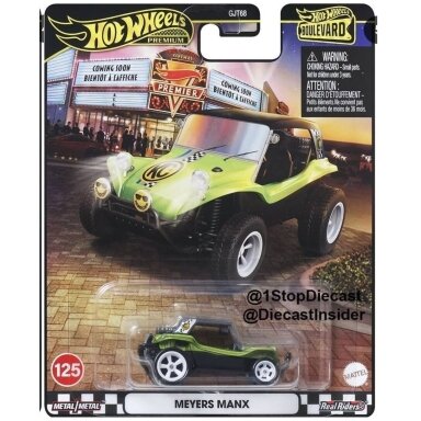 Hot Wheels Premium Boulevard 2025 Modeliukas Meyers manx (yra Sandėlyje)