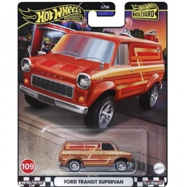 Hot Wheels Premium Boulevard Series 109. FORD TRANSIT SUPERVAN