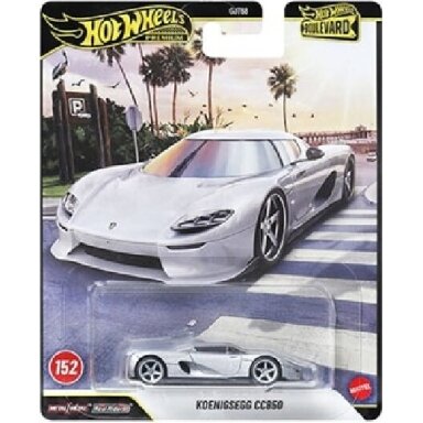 Hot Wheels Premium Boulevard 151-155 2026 Koenigsegg CC850 Silver Hot Wheels Premium Boulevard 151-155 2026 Koenigsegg CC850 Silver