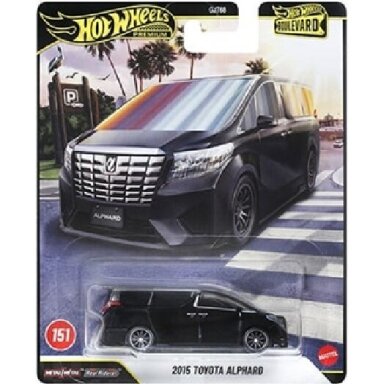 PRE-ORDER Hot Wheels Premium Boulevard 151-155 2026 Toyota Alphard Black PRE-ORDER Hot Wheels Premium Boulevard 151-155 2026 Toyota Alphard Black