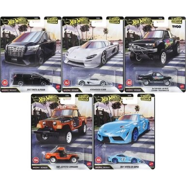 Hot Wheels Premium Boulevard 151-155 2026 (Toyota Alphard,Koenigsegg CC850,Datsun King Cab,Jeepster Commando,Toyota GR Supra) Hot Wheels Premium Boulevard 151-155 2026 (Toyota Alphard,Koenigsegg CC850,Datsun King Cab,Jeepster Commando,Toyota GR Supra)