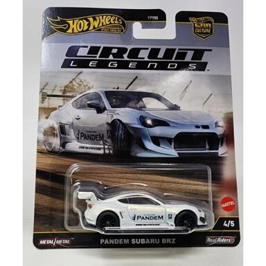 Hot Wheels Premium Car Culture Circuit Legends Modeliukas Pandem Subaru BRZ, white (yra Sandėlyje) Hot Wheels Premium Car Culture Circuit Legends Modeliukas Pandem Subaru BRZ, white (yra Sandėlyje)