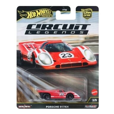 Hot Wheels Premium Car Culture Circuit Legends Modeliukas Porsche 917K, red (yra Sandėlyje) Hot Wheels Premium Car Culture Circuit Legends Modeliukas Porsche 917K, red (yra Sandėlyje)