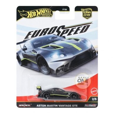 Hot Wheels Premium Car Culture Euro Speed Modeliukas Aston Martin Vantage GTE Grey (yra Sandėlyje) Hot Wheels Premium Car Culture Euro Speed Modeliukas Aston Martin Vantage GTE Grey (yra Sandėlyje)