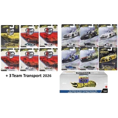 PRE-ORDER Hot Wheels Premium Car Culture & Team Transport Factory Set 3 (Vintage Racing, Aerostyles and Team Transport) PRE-ORDER Hot Wheels Premium Car Culture & Team Transport Factory Set 3 (Vintage Racing, Aerostyles and Team Transport)