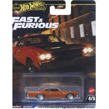 Hot Wheels Premium Fast Furious 2025 Modeliukas 1970 Plymouth Roadrunner (yra Sandėlyje) Hot Wheels Premium Fast Furious 2025 Modeliukas 1970 Plymouth Roadrunner (yra Sandėlyje)