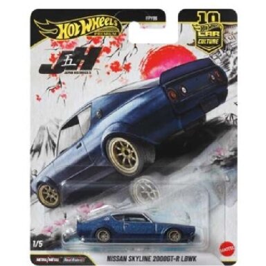 Hot Wheels Premium Japan Historics 5 Modeliukas LB Nissan Skyline 2000GT-R LBWK, blue (yra Sandėlyje) Hot Wheels Premium Japan Historics 5 Modeliukas LB Nissan Skyline 2000GT-R LBWK, blue (yra Sandėlyje)