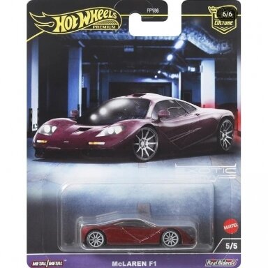 Hot Wheels Premium 1994 McLaren F1 GTR *Car Culture Exotic Envy* Hot Wheels Premium 1994 McLaren F1 GTR *Car Culture Exotic Envy*
