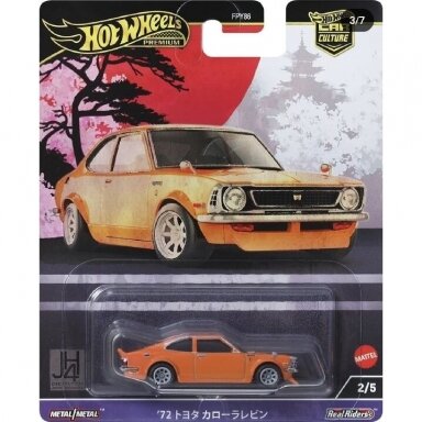 Hot Wheels Premium Japan Historic #4 Toyota Corolla TE 27, orange Hot Wheels Premium Japan Historic #4 Toyota Corolla TE 27, orange