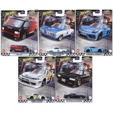 Hot Wheels Premium Modeliukų rinkinys 2024 Boulevard set 91-95 Hot Wheels Premium Modeliukų rinkinys 2024 Boulevard set 91-95