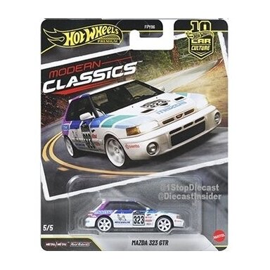 Hot Wheels Premium Modern Classics 2026 Mazda 323 GTR Hot Wheels Premium Modern Classics 2026 Mazda 323 GTR