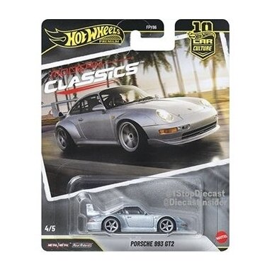 Hot Wheels Premium Modern Classics 2026 Modeliukas Porsche 993 GT2 (yra Sandėlyje)