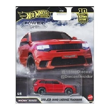 Hot Wheels Premium Power Trip 2026 Jeep Grand Cherokee Trackhawk Red Hot Wheels Premium Power Trip 2026 Jeep Grand Cherokee Trackhawk Red