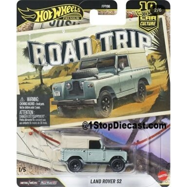 Hot Wheels Premium Road Trip Fraser's Land Rover Series II