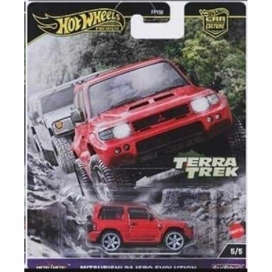 Hot Wheels Premium Terra Track Mitsubishi Pajero Evolution Hot Wheels Premium Terra Track Mitsubishi Pajero Evolution