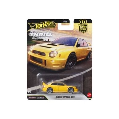 Hot Wheels Premium Thrill Climbers Modeliukas Subaru Impreza WRX, yellow (yra Sandėlyje) Hot Wheels Premium Thrill Climbers Modeliukas Subaru Impreza WRX, yellow (yra Sandėlyje)
