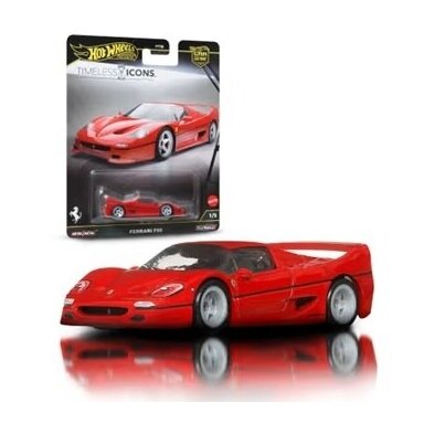 Hot Wheels Premium Timeless Icons Modeliukas Ferrari F50 Red Hot Wheels Premium Timeless Icons Modeliukas Ferrari F50 Red