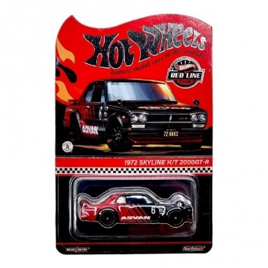 Hot Wheels Red Line Club Modeliukas 1972 Skyline H/T 2000GT-R Advan Hot Wheels Red Line Club Modeliukas 1972 Skyline H/T 2000GT-R Advan