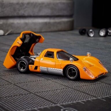 Hot Wheels Red Line Club Modeliukas Elite 64 McLaren M6GT Orange (yra Sandėlyje) Hot Wheels Red Line Club Modeliukas Elite 64 McLaren M6GT Orange (yra Sandėlyje)