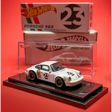 ACRIL CASE WITH SCRATCHES!!! Hot Wheels RLC Salon Mexico 2023 Convention Porsche 964 ACRIL CASE WITH SCRATCHES!!! Hot Wheels RLC Salon Mexico 2023 Convention Porsche 964