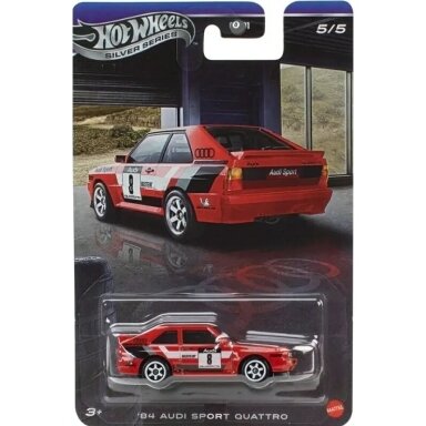 PRE-ORDER Hot Wheels SilverLine Audi Mix 2026 1984 Audi Sport quattro PRE-ORDER Hot Wheels SilverLine Audi Mix 2026 1984 Audi Sport quattro