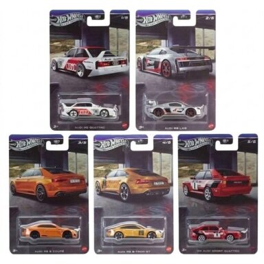 PRE-ORDER Hot Wheels SilverLine Audi Mix 2026 Set (Audi 90 quattro,R8 LMS,RS 5 Coupe,RS e-tron GT,1984 Sport quattro) PRE-ORDER Hot Wheels SilverLine Audi Mix 2026 Set (Audi 90 quattro,R8 LMS,RS 5 Coupe,RS e-tron GT,1984 Sport quattro)