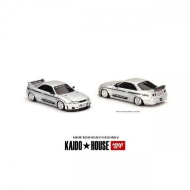 Mini GT Kaido House Modeliukas Kaido House Nissan Skyline GT-R (R33) DAI33 V1, white (yra Sandėlyje) Mini GT Kaido House Modeliukas Kaido House Nissan Skyline GT-R (R33) DAI33 V1, white (yra Sandėlyje)