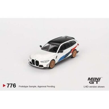 Mini GT Modeliukas 2023 BMW M3 Touring (G81) M Performance, alpine white