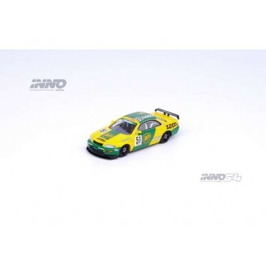 PRE-ORD3R Inno64 Modeliukas 1995 Toyota Corona EXIV #51 *BP/Zippo* JTCC. yellow/green PRE-ORD3R Inno64 Modeliukas 1995 Toyota Corona EXIV #51 *BP/Zippo* JTCC. yellow/green