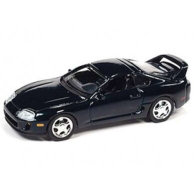 PRE-ORD3R Auto World Modeliukas 1995 Toyota Supra, baltic blue poly PRE-ORD3R Auto World Modeliukas 1995 Toyota Supra, baltic blue poly