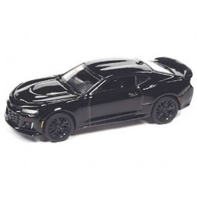 PRE-ORD3R Auto World Modeliukas 2019 Chevrolet Camaro ZL1, gloss black PRE-ORD3R Auto World Modeliukas 2019 Chevrolet Camaro ZL1, gloss black