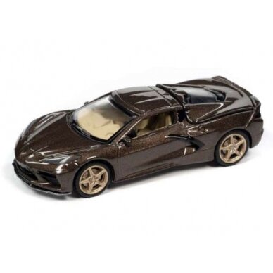 PRE-ORD3R Auto World Modeliukas 2020 Chevrolet Corvette, zeus bronze PRE-ORD3R Auto World Modeliukas 2020 Chevrolet Corvette, zeus bronze
