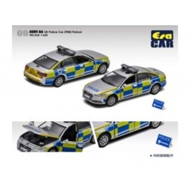 Era Car Modeliukas Audi A6 England Police Car *PSNI Police*, grey/blue/green Era Car Modeliukas Audi A6 England Police Car *PSNI Police*, grey/blue/green