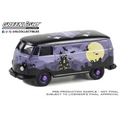 GreenLight Modeliukas Volkswagen Type 2 Panel Van *Halloween 2023* GreenLight Modeliukas Volkswagen Type 2 Panel Van *Halloween 2023*