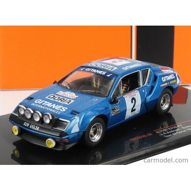 IXO Models Modeliukas 1/43 1976 Alpine A310, #2 J-C.Andruet/Biche Gitanes Tour de Corse, blue IXO Models Modeliukas 1/43 1976 Alpine A310, #2 J-C.Andruet/Biche Gitanes Tour de Corse, blue