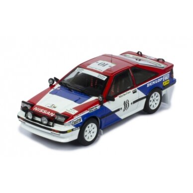 IXO Models Modeliukas 1/43 1987 Nissan 200 SX #10 S. Mehta/R. Combes Rally Cote d Ivoire, IXO Models Modeliukas 1/43 1987 Nissan 200 SX #10 S. Mehta/R. Combes Rally Cote d Ivoire,