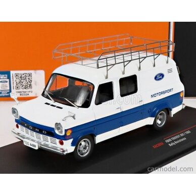 IXO Models Modeliukas 1966 Ford Transit MKI Van Ford Motorsport Assistance Van IXO Models Modeliukas 1966 Ford Transit MKI Van Ford Motorsport Assistance Van